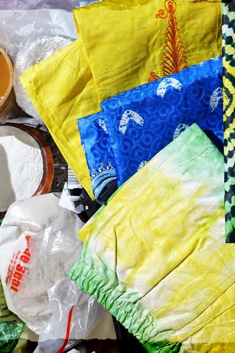 Le contenu de la valise de la Malienne Marguerite Diarra. Le contenu de la valise de la Malienne Marguerite Diarra.