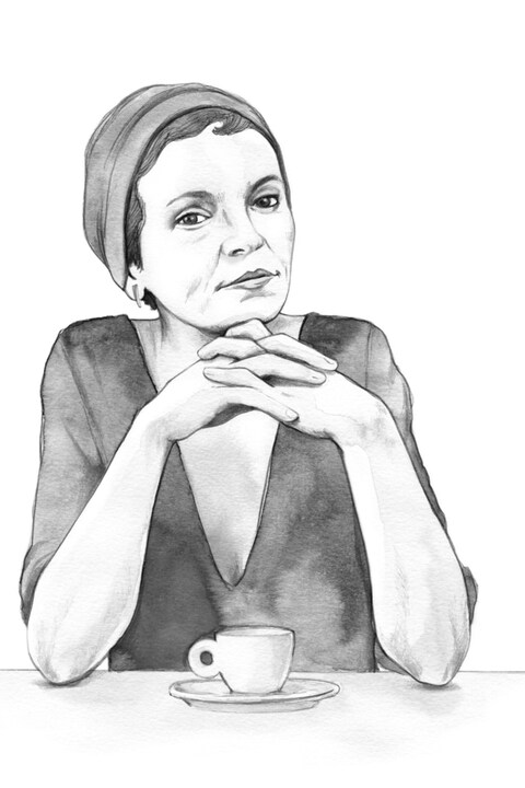 Anaïs Barbeau-Lavalette selon Paule Thibault. Très beau portrait en noir et blanc de la jeune cinéaste. Anaïs Barbeau-Lavalette selon Paule Thibault. Très beau portrait en noir et blanc de la jeune cinéaste.