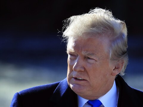 Le président américain, Donald Trump. Le président américain, Donald Trump.