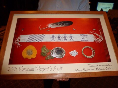 Le wampum de la réconciliation Le wampum de la réconciliation