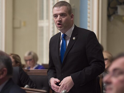 Le ministre de la Famille du Québec, Luc Fortin Le ministre de la Famille du Québec, Luc Fortin