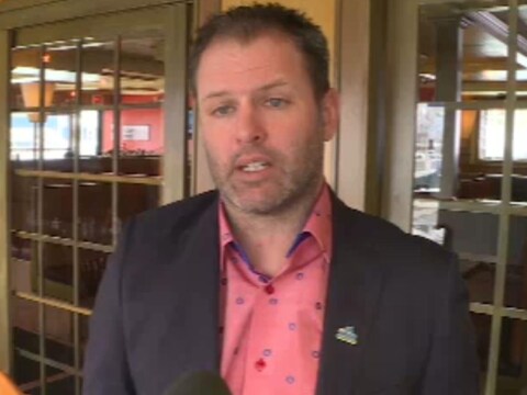Le maire de Dolbeau-Mistassini, Pascal Cloutier Le maire de Dolbeau-Mistassini, Pascal Cloutier