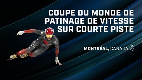 Radio-Canada Sports présente la Coupe du monde de patinage de vitesse sur courte piste à Montréal.