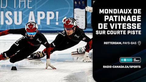 Radio-Canada Sports diffuse les Championnats du monde de patinage de vitesse sur courte piste à Rotterdam, aux Pays-Bas.