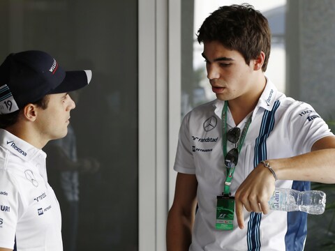 Felipe Massa et Lance Stroll (à droite) Felipe Massa et Lance Stroll (à droite)