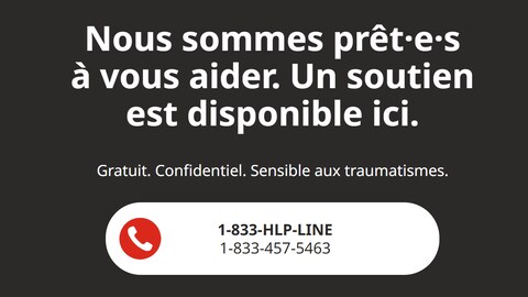 1-833-457-5463 Ligne d'aide anti racisme