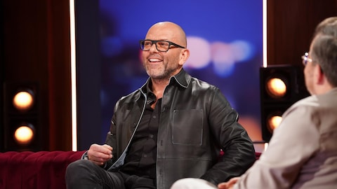 Georges Karam sur le plateau de Bonsoir bonsoir.