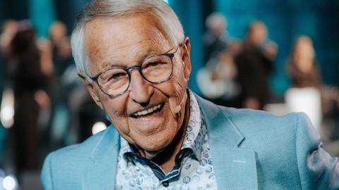 Michel Bergeron sourit.