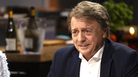 Jean-Luc Mongrain sur le plateau de Bonsoir bonsoir.