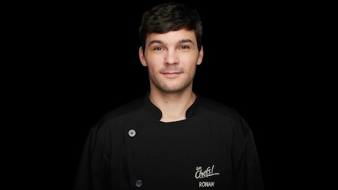 Portrait de l'aspirant-chef Ronan. 