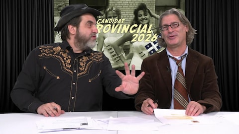 Zone 3 Jean-René Dufort et MC Gilles présentent les candidats.