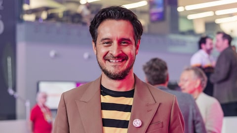 Sébastien Diaz sur le tapis rouge.