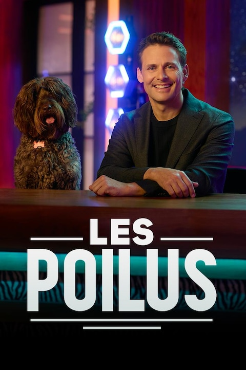 Sébastien est face à la caméra avec son chien.