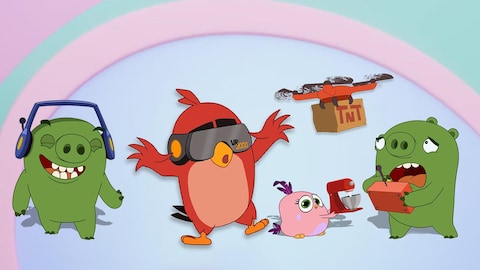 Les gadgets d'Angry Birds