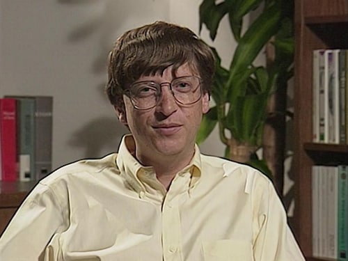 Bill Gates en entrevue à 37 ans.