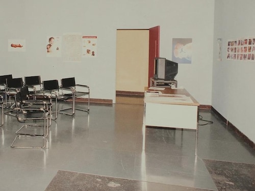 Salle de cours prénataux dans un CLSC.