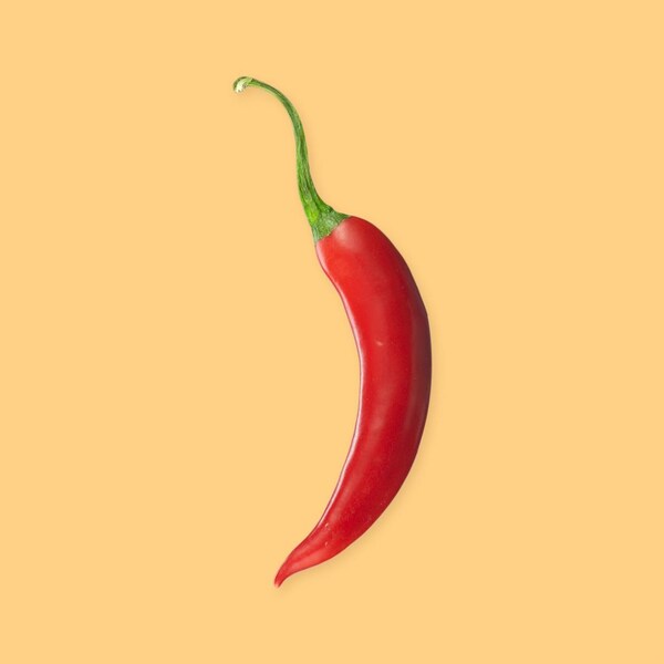 Un piment fort entier.