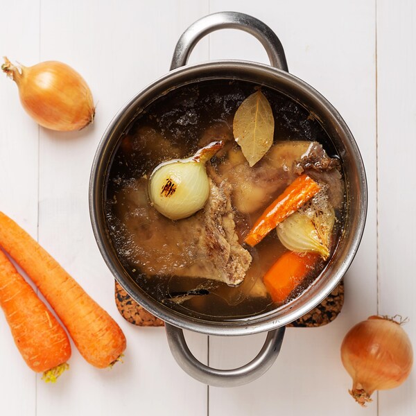 Consommé de boeuf - Recettes - Mordu