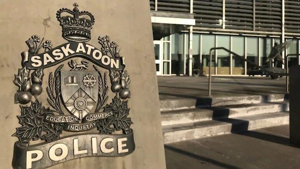 Les bureaux du service de police de Saskatoon, en Saskatchewan.