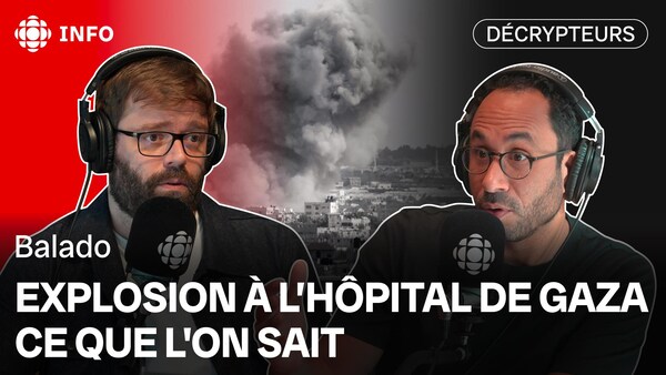 Jeff Yates discute avec Alexis De Lancer du conflit qui oppose le Hamas et Israël. 
