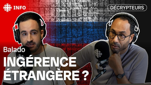 Nicholas De Rosa et Alexis De Lancer discute d'un potentiel cas d'ingérence russe au Canada.