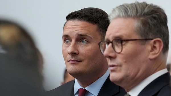 Keir Starmer et Wes Streeting.