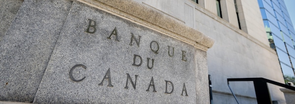 La façade de l'immeuble de la Banque du Canada, à Ottawa.