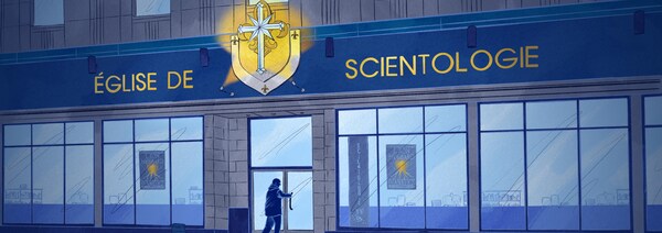 Les locaux de l'Église de scientologie à Québec.