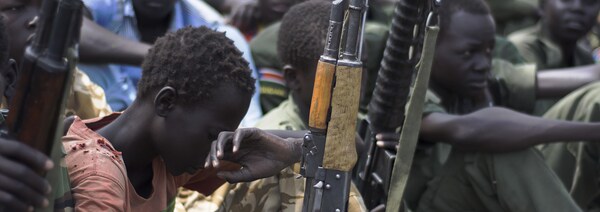 Des enfants-soldats au Soudan du Sud