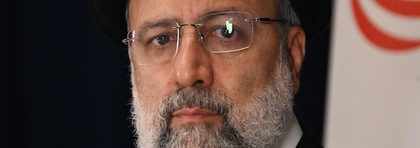 Le président iranien Ebrahim Raïssi 