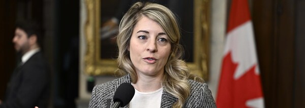 Melanie Joly au parlement. 