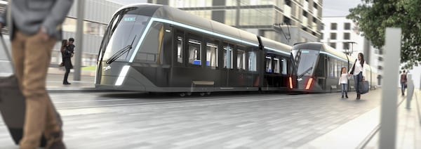 Modélisation 3D du tramway de Québec