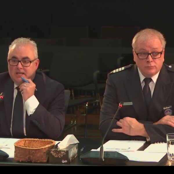 Pierre St-Antoine (Directeur des affaires institutionnelles et des communications) et Denis Blanchard (Directeur des activités et de la formation sur mesure), École nationale de police du Québec