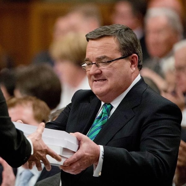 Jim Flaherty à la Chambre des communes.