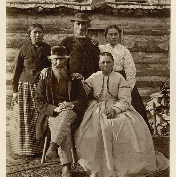 La famille George McPherson (fil s d'Andrew) en Ontario, 1872