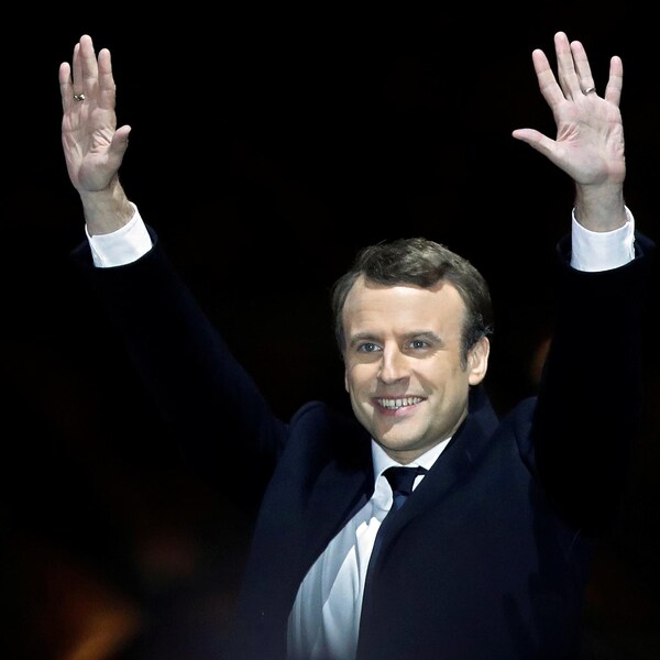 Emmanuel a remporté dimanche, le second tour de l'élection présidentielle française  avec 66,10 % des voix face à la candidate d'extrême droite Marine Le Pen.