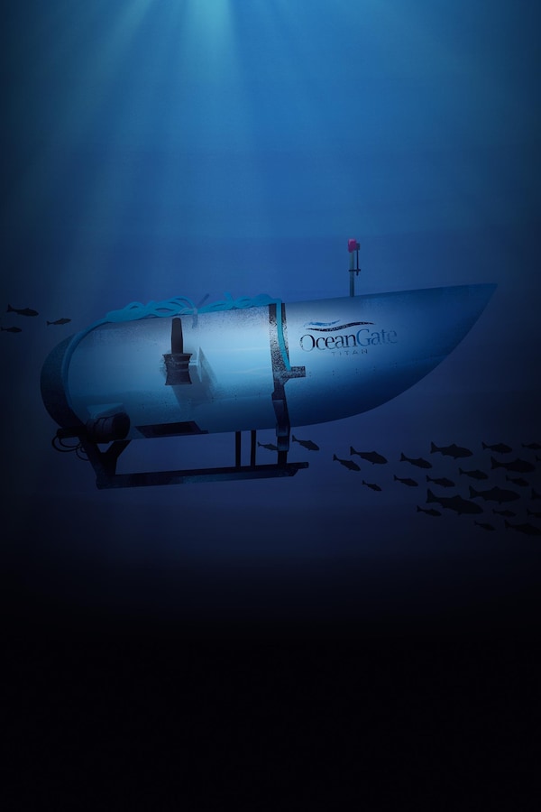 Le submersible Titan a implosé au fond de l’océan le 18 juin 2023.