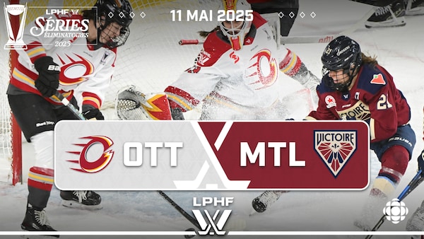 Les faits saillants du match du 11 mai 2025, le premier de la série de demi-finale opposant la Charge d’Ottawa à la Victoire de Montréal.