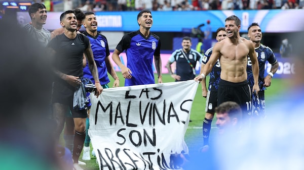 Elle est dit que les Malouines sont argentines
