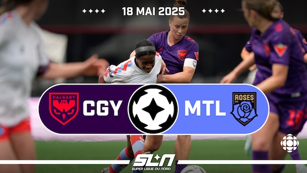 Les faits saillants du match du 18 mai 2025, entre le Wild de Calgary et les Roses de Montréal dans la Super Ligue du Nord.