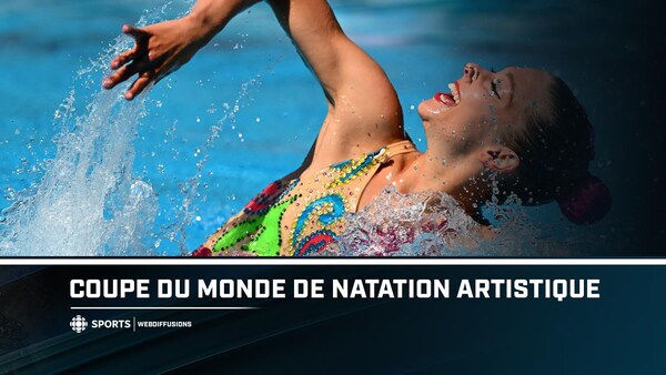 Radio-Canada Sports diffuse la Coupe du monde de natation artistique à Markham, en Ontario.