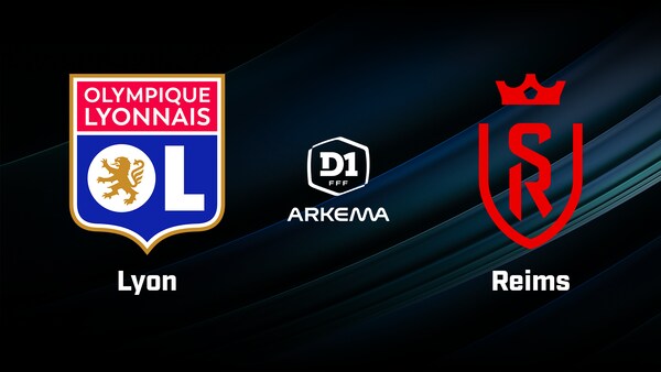 Radio-Canada Sports diffuse le match de D1 Arkema entre l'Olympique Lyonnais et le Stade de Reims.
