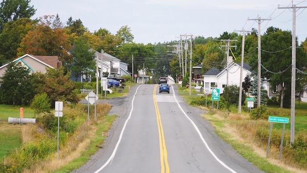 Le village de Saint-Damase, dans la Matapédia.