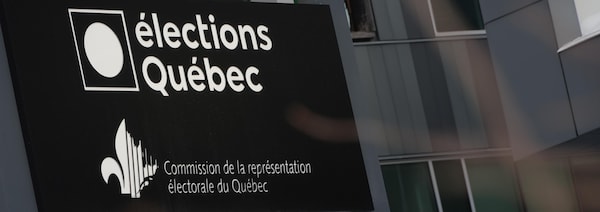 Le siège d'Élections Québec et de la Commission, à Québec.