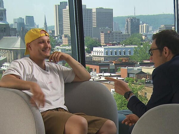 Fouki en entrevue avec Jean-Pjilippe Ouimet.