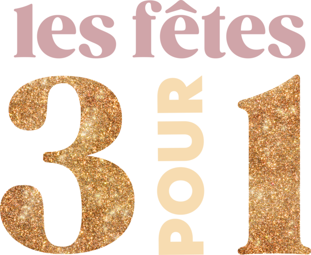 Logo Les Fêtes 3 pour 1