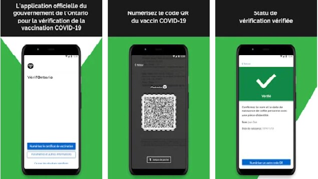 Preuve de vaccination : le code QR fait son entrée à Ottawa Preuve de vaccination : le code QR fait son entrée à Ottawa