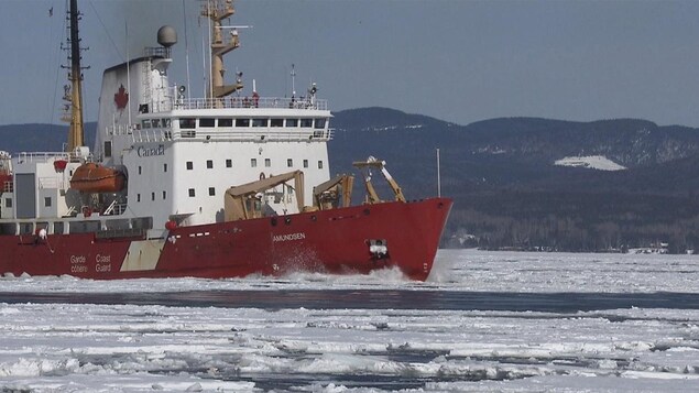 Le NGCC Amundsen, brise-glace de la Garde côtière canadienne (archives)