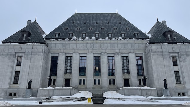 L'édifice de la Cour suprême du Canada. 