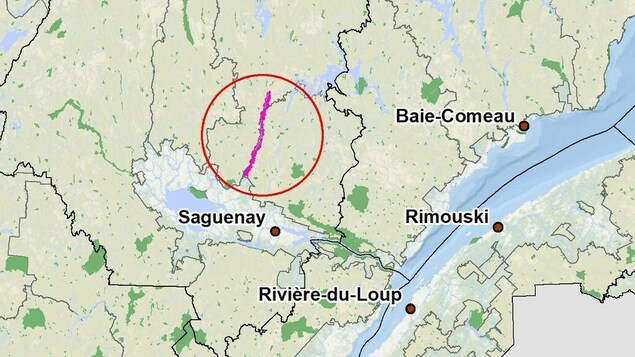 La baisse de la possibilité forestière chiffrée autour de la rivière Péribonka